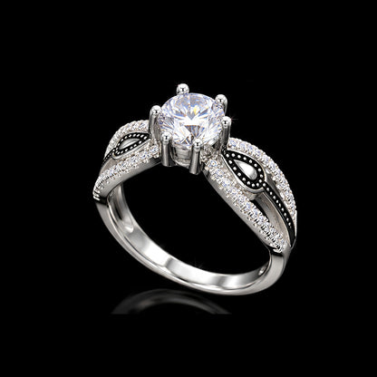 Elegant CZ Ring