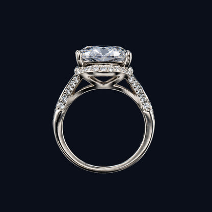 Oval CZ Ring
