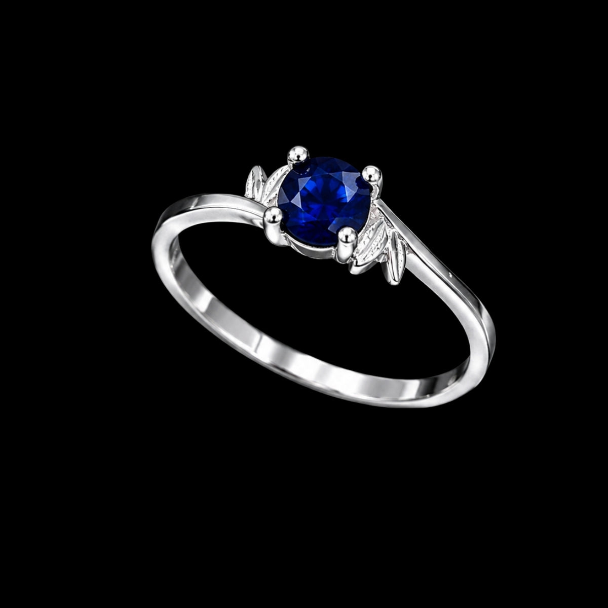 Blue CZ Ring