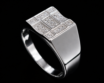 Silver CZ Ring