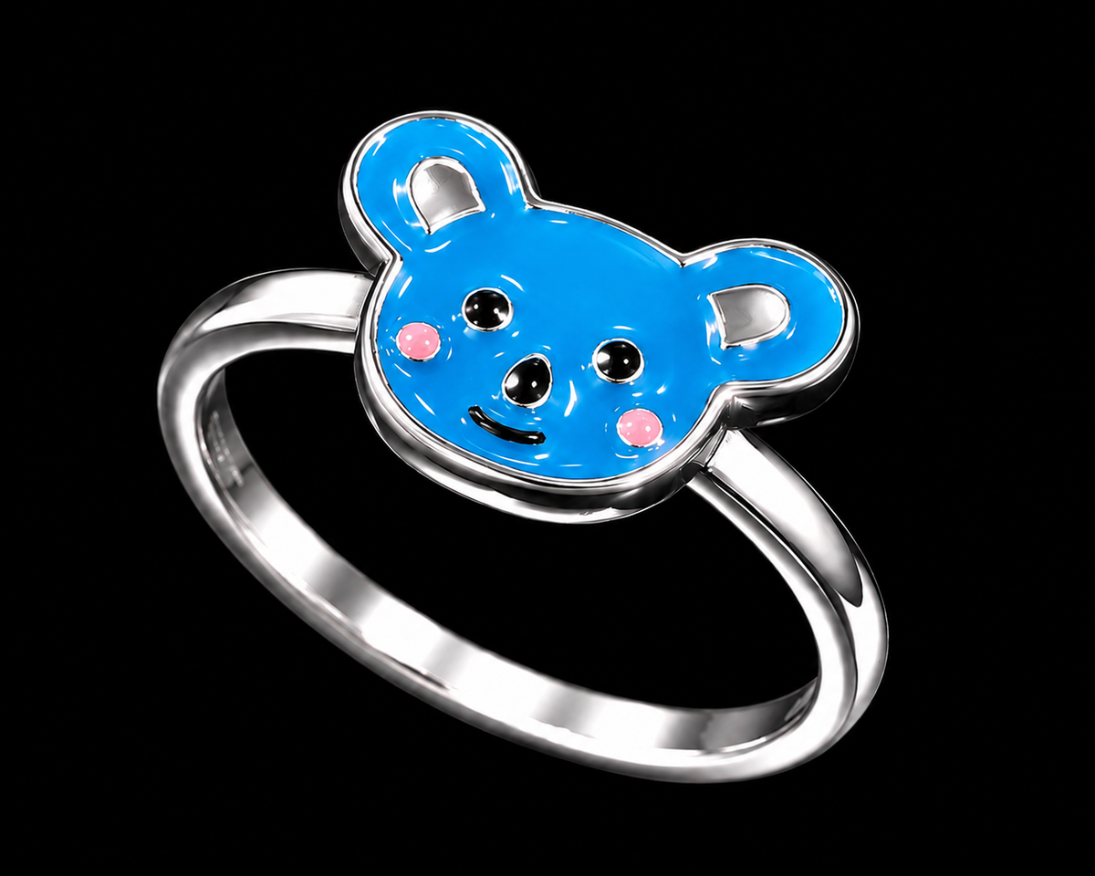 Koala Face Ring