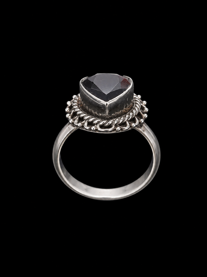 Black CZ Ring