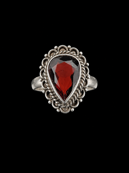 Black CZ Ring