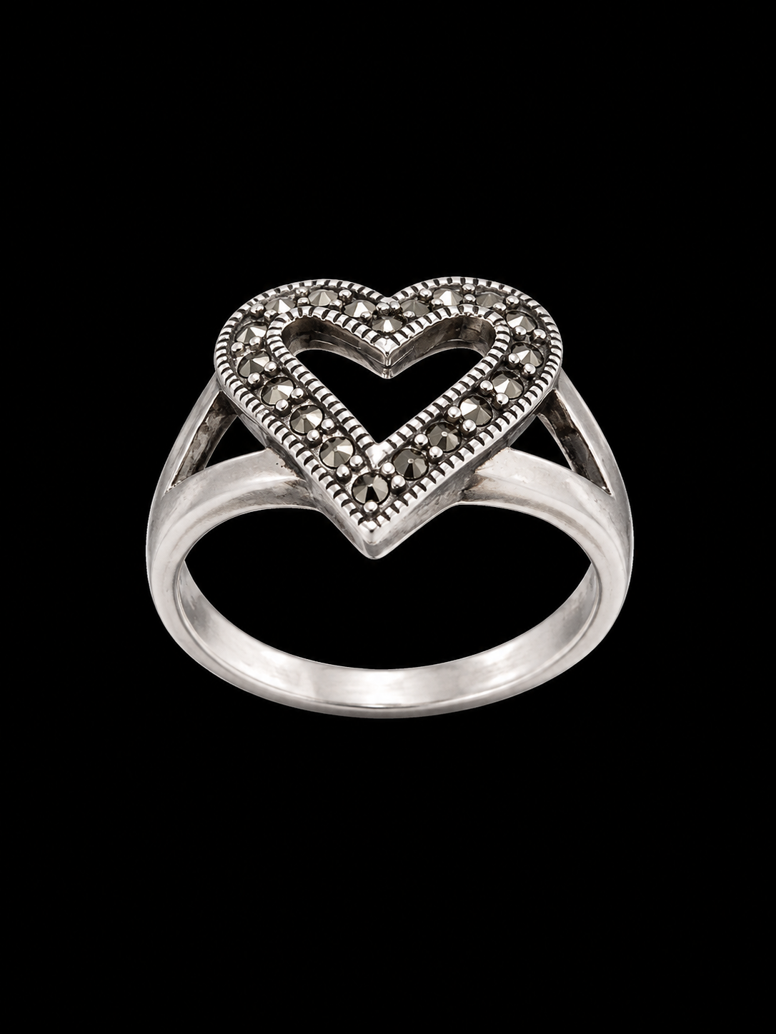 Heart CZ Ring