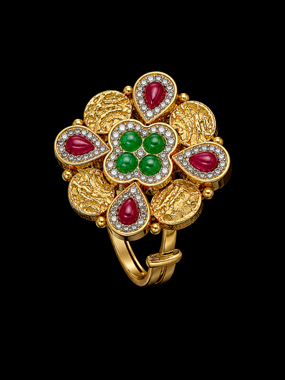 Gold and Ruby Ring
