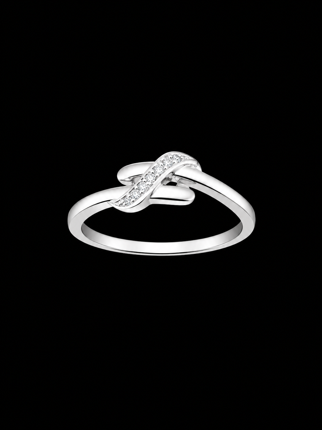Silver CZ Ring
