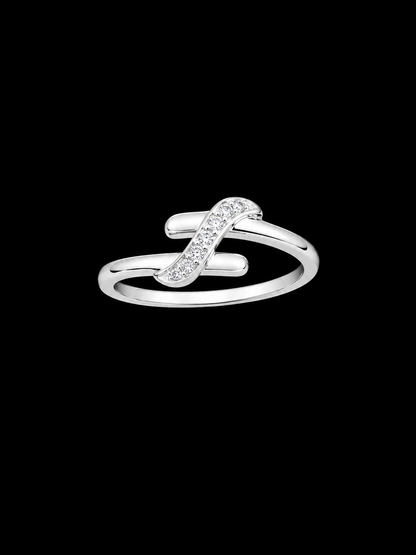 Silver CZ Ring