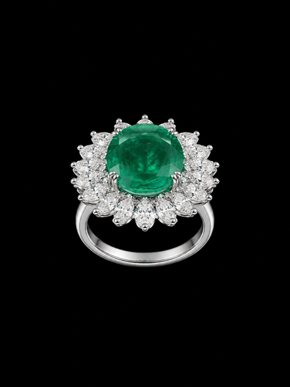 Green Gemstone Ring