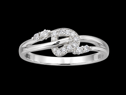 Silver CZ Ring