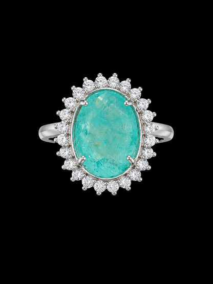 Oval Emerald Ring