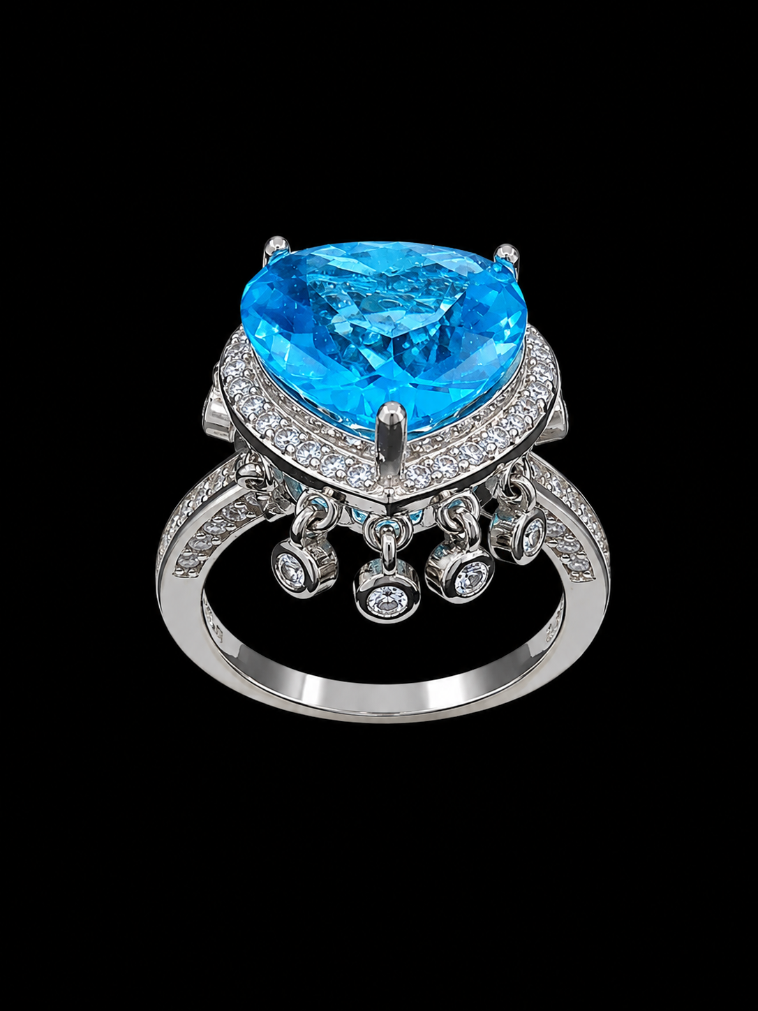 Blue Gemstone Ring