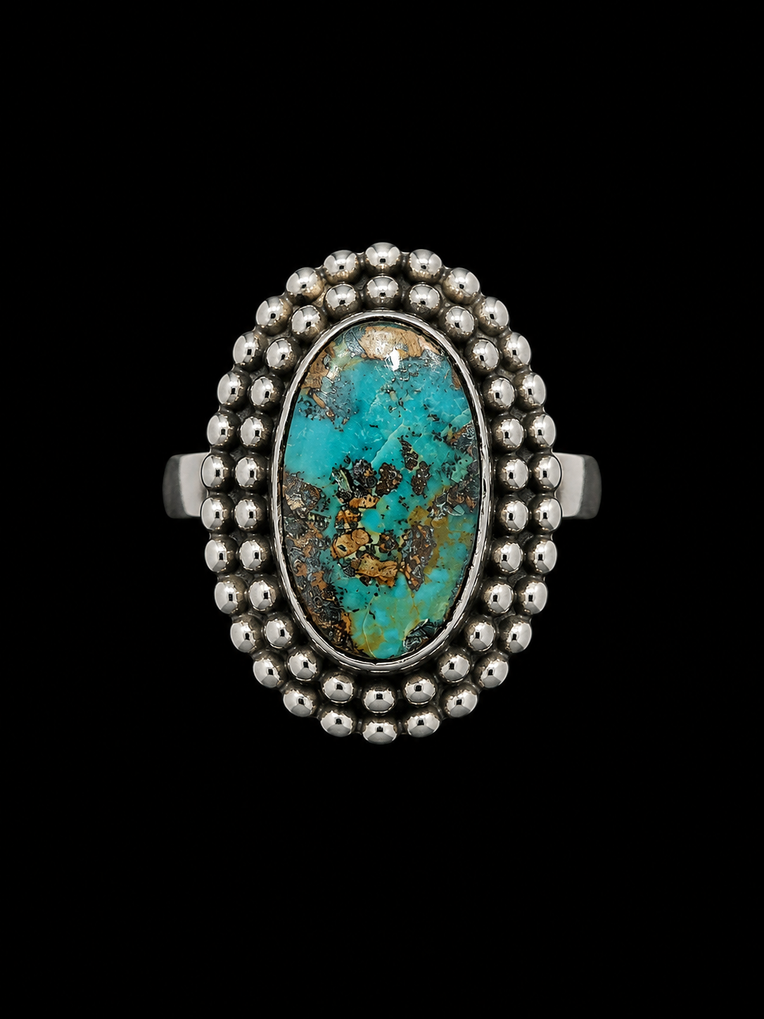 Oval Turquoise Ring