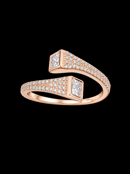 Rose Gold CZ Ring