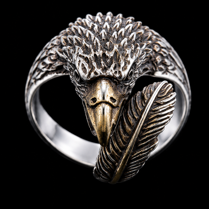 Eagle Head Ring
