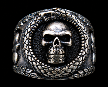 Silver Skull Ring