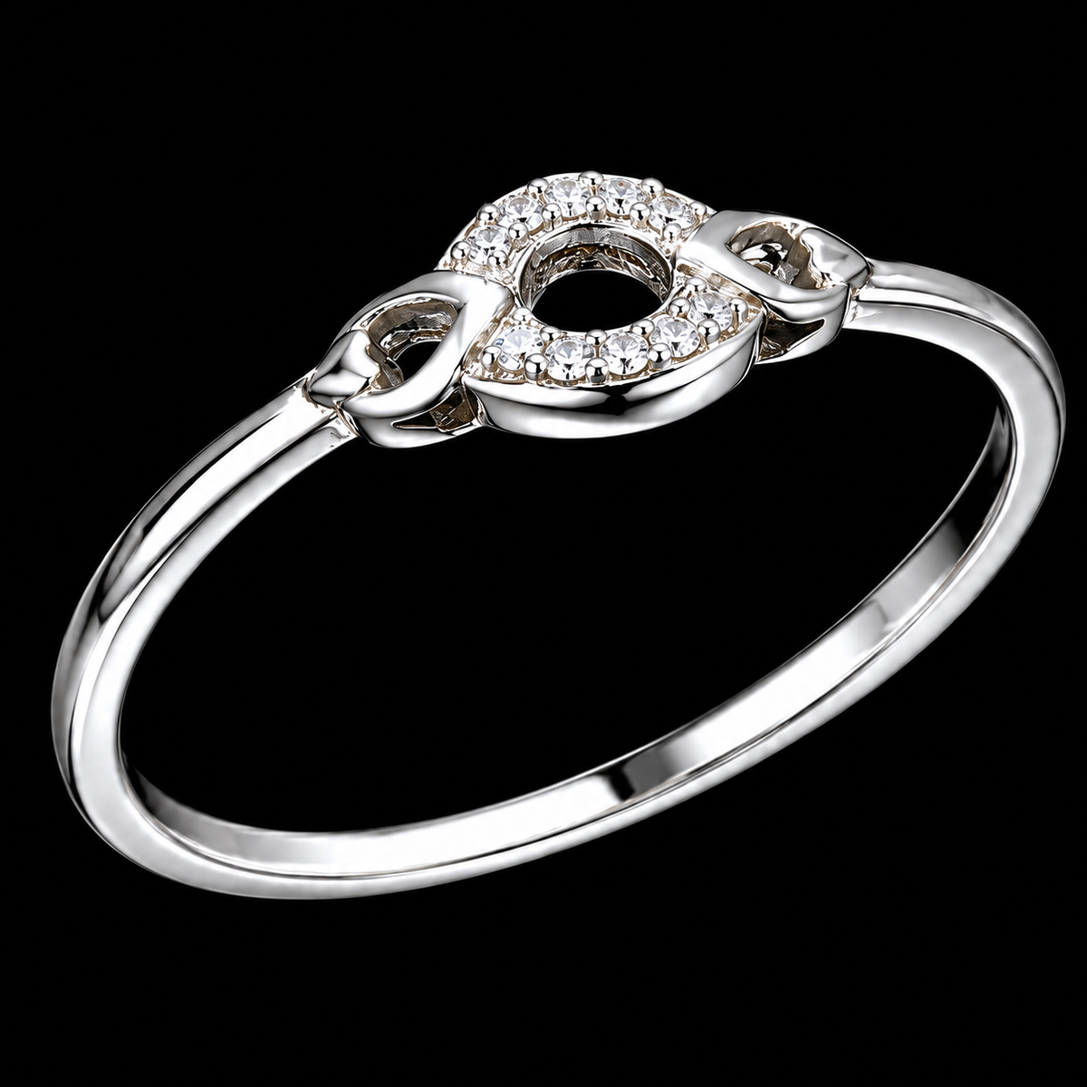 Silver CZ Ring